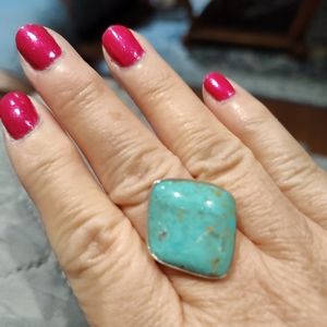 Turquoise Square Ring